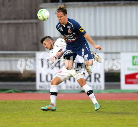 Fussball Regionalliga. VSV gegen Kalsdorf. Sandro Ebner (VSV), Markus Gsellmann (Kalsdorf). Villach, am 12.4.2013.
Foto: Kuess
---
pressefotos, pressefotografie, kuess, qs, qspictures, sport, bild, bilder, bilddatenbank