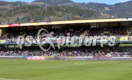 Fussball. Bundesliga. RZ Pellets WAC gegen SV Josko Ried.  Lavanttal Arena. Neue Tribuene.  (WAC). Wolfsberg, 13.4.2013.
Foto: Kuess

---
pressefotos, pressefotografie, kuess, qs, qspictures, sport, bild, bilder, bilddatenbank