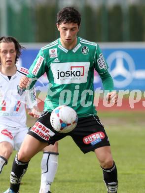 Fussball. Bundesliga. RZ Pellets WAC gegen SV Josko Ried.  Robert Zulj (Ried). Wolfsberg, 13.4.2013.
Foto: Kuess

---
pressefotos, pressefotografie, kuess, qs, qspictures, sport, bild, bilder, bilddatenbank