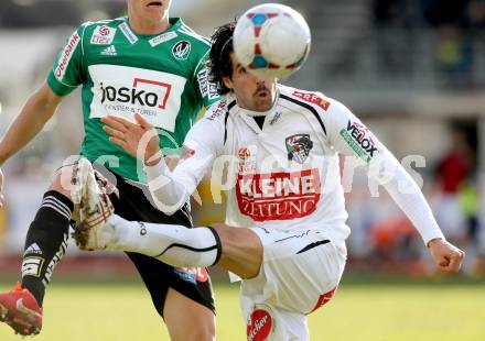 Fussball. Bundesliga. RZ Pellets WAC gegen SV Josko Ried. Jacobo   (WAC). Wolfsberg, 13.4.2013.
Foto: Kuess

---
pressefotos, pressefotografie, kuess, qs, qspictures, sport, bild, bilder, bilddatenbank