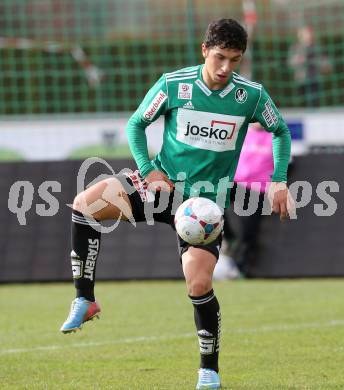 Fussball. Bundesliga. RZ Pellets WAC gegen SV Josko Ried. Robert Zulj (Ried). Wolfsberg, 13.4.2013.
Foto: Kuess

---
pressefotos, pressefotografie, kuess, qs, qspictures, sport, bild, bilder, bilddatenbank