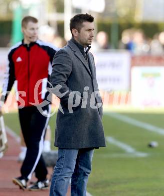 Fussball. Bundesliga. RZ Pellets WAC gegen SV Josko Ried.  Trainer Nenad Bjelica  (WAC). Wolfsberg, 13.4.2013.
Foto: Kuess

---
pressefotos, pressefotografie, kuess, qs, qspictures, sport, bild, bilder, bilddatenbank