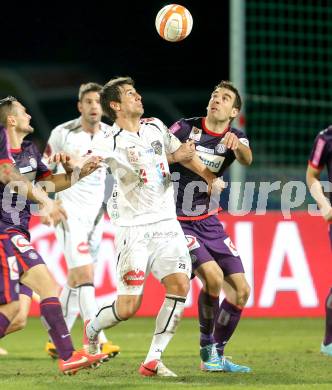 Fussball. OEB Cup.  RZ Pellets WAC gegen Austria Wien. Mihret Topcagic, (WAC), Kaja Rogulj  (Austria Wien). Wolfsberg, 17.4.2013.
Foto: Kuess

---
pressefotos, pressefotografie, kuess, qs, qspictures, sport, bild, bilder, bilddatenbank