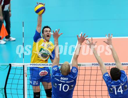 Volleyball. AVL Finalspiel. Aich/Dob gegen Hypo Tirol. GRUT Andrej (Aich/Dob). Bleiburg, 17.4.2013.
Foto: Kuess

---
pressefotos, pressefotografie, kuess, qs, qspictures, sport, bild, bilder, bilddatenbank