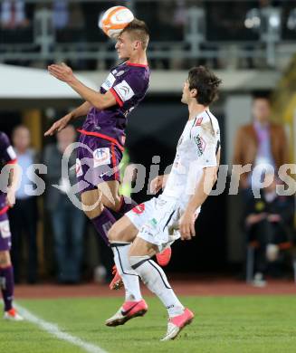 Fussball. OEB Cup.  RZ Pellets WAC gegen Austria Wien. Mihret Topcagic,  (WAC), Emir Dilaver (Austria Wien). Wolfsberg, 17.4.2013.
Foto: Kuess

---
pressefotos, pressefotografie, kuess, qs, qspictures, sport, bild, bilder, bilddatenbank