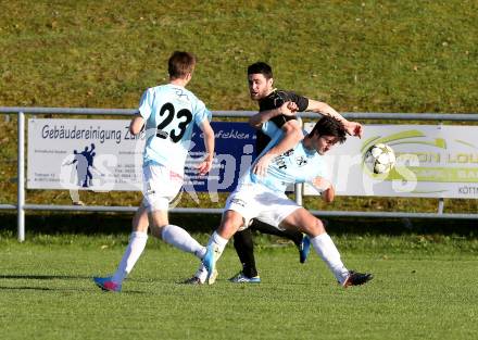 Fussball. Kaerntner Liga. Koettmannsdorf gegen St. Veit. Buergler Buergler Stephan (Koettmannsdorf), Groinig Christian, Adunka Roman (St. Veit).. Koettmannsdorf, 24.4.2013.
Foto: Kuess
---
pressefotos, pressefotografie, kuess, qs, qspictures, sport, bild, bilder, bilddatenbank