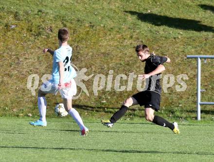 Fussball. Kaerntner Liga. Koettmannsdorf gegen St. Veit. Orgonyi Jakob (Koettmannsdorf), Adunka Roman (St. Veit). Koettmannsdorf, 24.4.2013.
Foto: Kuess
---
pressefotos, pressefotografie, kuess, qs, qspictures, sport, bild, bilder, bilddatenbank