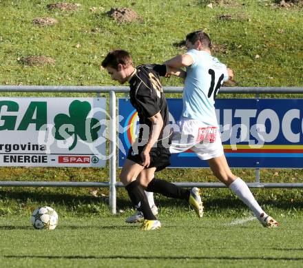 Fussball. Kaerntner Liga. Koettmannsdorf gegen St. Veit. Orgonyi Jakob (Koettmannsdorf), Hertelt Sebastian (St. Veit). Koettmannsdorf, 24.4.2013.
Foto: Kuess
---
pressefotos, pressefotografie, kuess, qs, qspictures, sport, bild, bilder, bilddatenbank