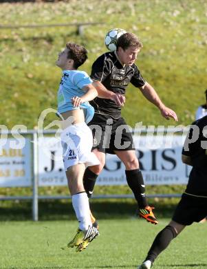 Fussball. Kaerntner Liga. Koettmannsdorf gegen St. Veit. Rozgonji Laslo (Koettmannsdorf), Rupprecht Patrick (St. Veit). Koettmannsdorf, 24.4.2013.
Foto: Kuess
---
pressefotos, pressefotografie, kuess, qs, qspictures, sport, bild, bilder, bilddatenbank