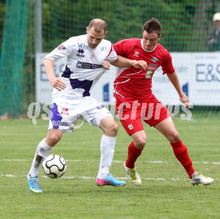 Fussball Regionalliga. SAK gegen DSV Leoben. Christian Dlopst, (SAK), Stefan Kammerhofer (Leoben), Klagenfurt, 27.4.2013.
Foto: Kuess
---
pressefotos, pressefotografie, kuess, qs, qspictures, sport, bild, bilder, bilddatenbank