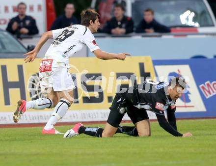 Fussball. Bundesliga.  RZ Pellets WAC gegen SK Puntigamer Sturm Graz.  Torjubel Mihret Topcagic (WAC). Wolfsberg, 27.4.2013.
Foto: Kuess

---
pressefotos, pressefotografie, kuess, qs, qspictures, sport, bild, bilder, bilddatenbank