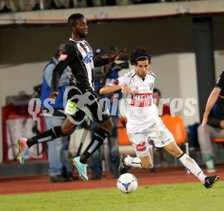 Fussball. OEB Cup.  RZ Pellets WAC gegen SK Puntigamer Sturm Graz.  Jacobo, (WAC), Richard Sukuta  (Graz). Wolfsberg, 27.4.2013.
Foto: Kuess

---
pressefotos, pressefotografie, kuess, qs, qspictures, sport, bild, bilder, bilddatenbank