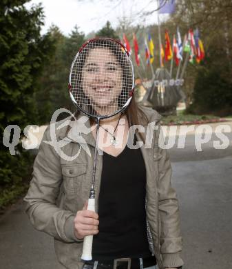 Badminton Bundesliga. ASKOE Kelag Kaernten. Belinda Heber. Klagenfurt, 20.4.2013.
Foto: Kuess 
---
pressefotos, pressefotografie, kuess, qs, qspictures, sport, bild, bilder, bilddatenbank