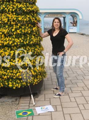 Badminton Bundesliga. ASKOE Kelag Kaernten. Belinda Heber. Klagenfurt, 20.4.2013.
Foto: Kuess 
---
pressefotos, pressefotografie, kuess, qs, qspictures, sport, bild, bilder, bilddatenbank