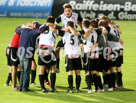 Fussball Kaerntner Liga. St. Veit gegen Maria Saal. Jubel Maria Saal.
St. Veit, 3.5.2013.
Foto: Kuess
---
pressefotos, pressefotografie, kuess, qs, qspictures, sport, bild, bilder, bilddatenbank