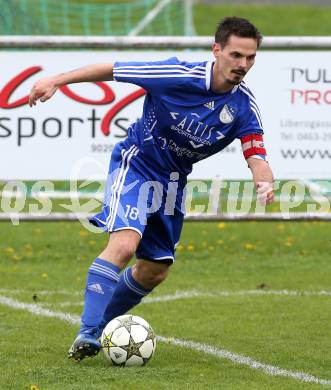 Fussball Kaerntner Liga. Koettmannsdorf gegen Treibach. Mario Mattersdorfer (Treibach). Koettmannsdorf, am 5.5.2013.
Foto: Kuess 
---
pressefotos, pressefotografie, kuess, qs, qspictures, sport, bild, bilder, bilddatenbank