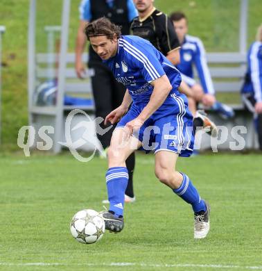 Fussball Kaerntner Liga. Koettmannsdorf gegen Treibach. Gunther Stoxreiter (Treibach). Koettmannsdorf, am 5.5.2013.
Foto: Kuess 
---
pressefotos, pressefotografie, kuess, qs, qspictures, sport, bild, bilder, bilddatenbank