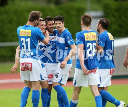 Fussball. Regionalliga. VSV gegen Feldkirchen SV. Torjubel (VSV). Villach, 7.5.2013.
Foto: Kuess
---
pressefotos, pressefotografie, kuess, qs, qspictures, sport, bild, bilder, bilddatenbank