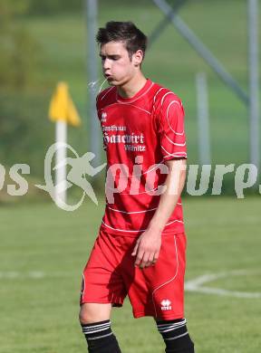 Fussball Unterliga Ost. Ludmannsdorf gegen Woelfnitz. Lukas Steiner(Woelfnitz). Ludmannsdorf, am 9.5.2013.
Foto: Kuess
---
pressefotos, pressefotografie, kuess, qs, qspictures, sport, bild, bilder, bilddatenbank