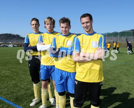 Fussball. 2. Klasse D. Klopeiner See. Rotim Raphael, Peteln Bernhardt, Rajkovic Alen, Michael Effert. Poggersdorf, 16.3.2013.
Foto: Kuess
---
pressefotos, pressefotografie, kuess, qs, qspictures, sport, bild, bilder, bilddatenbank