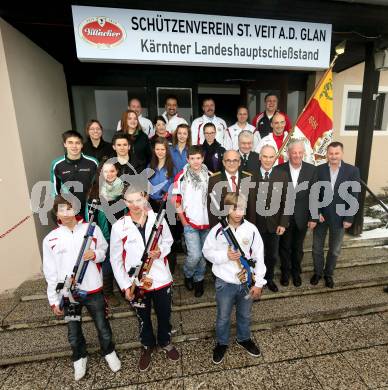 Schiesssport. Eroeffnung Schiessanlage des Schuetzenvereines St. Veit an der Glan. St. Veit, am 8.12.2012.
Foto: Kuess
---
pressefotos, pressefotografie, kuess, qs, qspictures, sport, bild, bilder, bilddatenbank