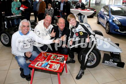 Motorsport. Formel 3. Dieter Schwanter,  Udo Wenders, Hans-Werner Stuppnig, Christopher Hoeher. Klagenfurt, 26.3.2013.
Foto: Kuess
---
pressefotos, pressefotografie, kuess, qs, qspictures, sport, bild, bilder, bilddatenbank