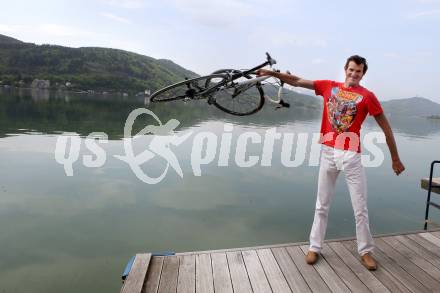 Triathlon. Hannes Hempel. Klagenfurt,  30.4.2013.
Foto: Kuess
---
pressefotos, pressefotografie, kuess, qs, qspictures, sport, bild, bilder, bilddatenbank