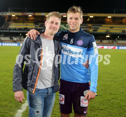 Fussball. Bundesliga. RZ Pellets WAC gegen Austria Wien.  Michael und Alexander Gruenwald (Austria Wien). Wolfsberg, 17.4.2013.
Foto: Kuess

---
pressefotos, pressefotografie, kuess, qs, qspictures, sport, bild, bilder, bilddatenbank