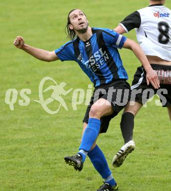 Fussball Kaerntner Liga. Maria Saal gegen SG Drautal. Daniel Trupp (Drautal). Maria Saal, 11.4.2013.
Foto: Kuess
---
pressefotos, pressefotografie, kuess, qs, qspictures, sport, bild, bilder, bilddatenbank