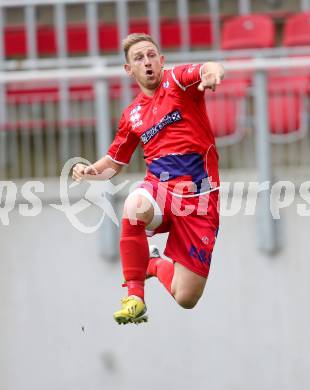 Fussball Regionalliga. SK Austria Klagenfurt gegen SAK.  Torjubel Darijo Biscan,  (SAK). Klagenfurt, 12.5.2013.
Foto: Kuess
---
pressefotos, pressefotografie, kuess, qs, qspictures, sport, bild, bilder, bilddatenbank