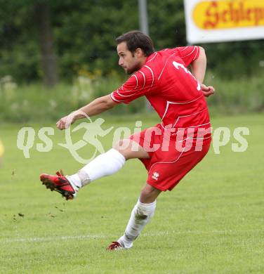 Fussball. Unterliga Ost. Woelfnitz gegen Liebenfels. Kogler Florian (Woelfnitz). Woelfnitz, 12.5.2013.
Foto: Kuess 
---
pressefotos, pressefotografie, kuess, qs, qspictures, sport, bild, bilder, bilddatenbank