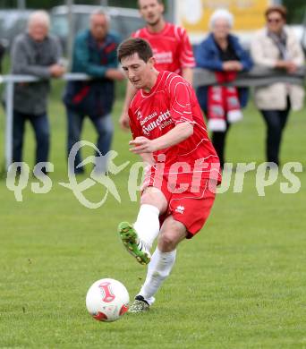 Fussball. Unterliga Ost. Woelfnitz gegen Liebenfels. Schweighofer Karl (Woelfnitz). Woelfnitz, 12.5.2013.
Foto: Kuess 
---
pressefotos, pressefotografie, kuess, qs, qspictures, sport, bild, bilder, bilddatenbank