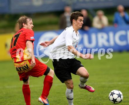 Fussball. Kaerntner Liga. ATSV Wolfsberg gegen WAC Amateure. Samitsch Christian (Wolfsberg), Klicnik Marc (WAC Amateure). Wolfsberg, 16. 5. 2013.
Foto: Kuess
---
pressefotos, pressefotografie, kuess, qs, qspictures, sport, bild, bilder, bilddatenbank