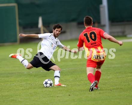 Fussball. Kaerntner Liga. ATSV Wolfsberg gegen WAC Amateure. Kirisits Alexander (Wolfsberg), Zakany Sandro (WAC Amateure). Wolfsberg, 16. 5. 2013.
Foto: Kuess
---
pressefotos, pressefotografie, kuess, qs, qspictures, sport, bild, bilder, bilddatenbank