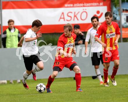 Fussball. Kaerntner Liga. ATSV Wolfsberg gegen WAC Amateure. Samitsch Christian (Wolfsberg), Klicnik Marc (WAC Amateure). Wolfsberg, 16. 5. 2013.
Foto: Kuess
---
pressefotos, pressefotografie, kuess, qs, qspictures, sport, bild, bilder, bilddatenbank