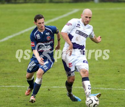 Fussball Regionalliga. SAK gegen Kalsdorf. Christian Dlopst (SAK), Marco Heil (Kalsdorf). Klagenfurt, am 17.5.2013.
Foto: Kuess
---
pressefotos, pressefotografie, kuess, qs, qspictures, sport, bild, bilder, bilddatenbank