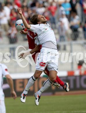 Fussball Bundesliga. RZ Pellets WAC gegen FC Admira Wacker Moedling.  Boris Huettenbrenner (WAC). Wolfsberg, 18.5.2013.
Foto: Kuess

---
pressefotos, pressefotografie, kuess, qs, qspictures, sport, bild, bilder, bilddatenbank