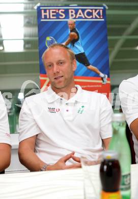 Tennis. Union Klagenfurt. Pressekonferenz. Stefan Koubek. Klagenfurt, 17.5.2013.
Foto: Kuess
---
pressefotos, pressefotografie, kuess, qs, qspictures, sport, bild, bilder, bilddatenbank