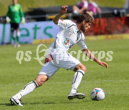 Fussball Bundesliga. RZ Pellets WAC gegen FC Admira Wacker Moedling.  Boris Huettenbrenner (WAC). Wolfsberg, 18.5.2013.
Foto: Kuess

---
pressefotos, pressefotografie, kuess, qs, qspictures, sport, bild, bilder, bilddatenbank