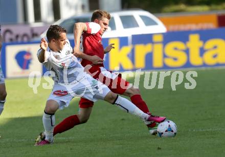 Fussball Bundesliga. RZ Pellets WAC gegen FC Admira Wacker Moedling.  Michael Liendl, (WAC),Thorsten Schick   (Moedling). Wolfsberg, 18.5.2013.
Foto: Kuess

---
pressefotos, pressefotografie, kuess, qs, qspictures, sport, bild, bilder, bilddatenbank