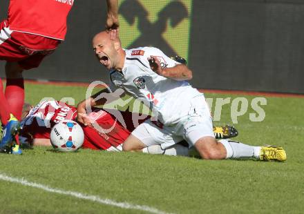 Fussball Bundesliga. RZ Pellets WAC gegen FC Admira Wacker Moedling.  Stephan Stueckler (WAC). Wolfsberg, 18.5.2013.
Foto: Kuess

---
pressefotos, pressefotografie, kuess, qs, qspictures, sport, bild, bilder, bilddatenbank