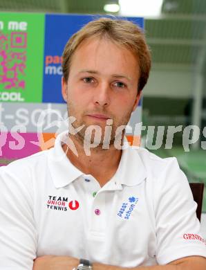 Tennis. Union Klagenfurt. Pressekonferenz. Christophe Rochus. Klagenfurt, 17.5.2013.
Foto: Kuess
---
pressefotos, pressefotografie, kuess, qs, qspictures, sport, bild, bilder, bilddatenbank