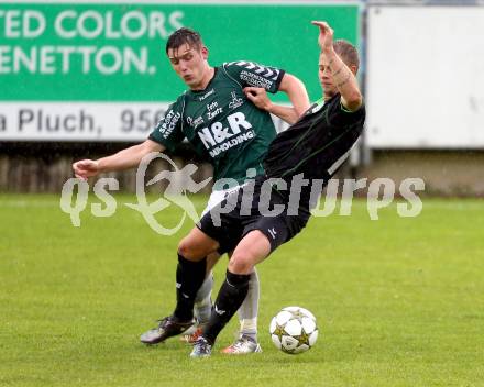 Fussball Regionalliga. Feldkirchen gegen Pasching. Michael Fischer,  (Feldkirchen), Daniel Sobkova (Pasching). Feldkirchen, 24.5.2013.
Foto: Kuess
---
pressefotos, pressefotografie, kuess, qs, qspictures, sport, bild, bilder, bilddatenbank