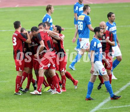 Fussball Regionalliga. VSV gegen LASK Linz. Torjubel (LASK). Villach, 25.5.2013.
Foto: Kuess
---
pressefotos, pressefotografie, kuess, qs, qspictures, sport, bild, bilder, bilddatenbank