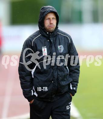 Fussball Kaerntner Liga. WAC Amateure. gegen Lienz. Trainer Rene Poms (WAC). Wolfsberg, am 25.5.2013.
Foto: Kuess
---
pressefotos, pressefotografie, kuess, qs, qspictures, sport, bild, bilder, bilddatenbank