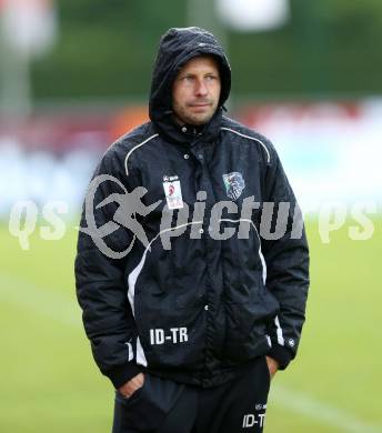 Fussball Kaerntner Liga. WAC Amateure. gegen Lienz. Trainer Rene Poms (WAC). Wolfsberg, am 25.5.2013.
Foto: Kuess
---
pressefotos, pressefotografie, kuess, qs, qspictures, sport, bild, bilder, bilddatenbank