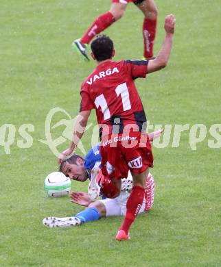 Fussball Regionalliga. VSV gegen LASK Linz. Steiner Mario (VSV), Varga Attila Benjamin (LASK). Villach, 25.5.2013.
Foto: Kuess
---
pressefotos, pressefotografie, kuess, qs, qspictures, sport, bild, bilder, bilddatenbank