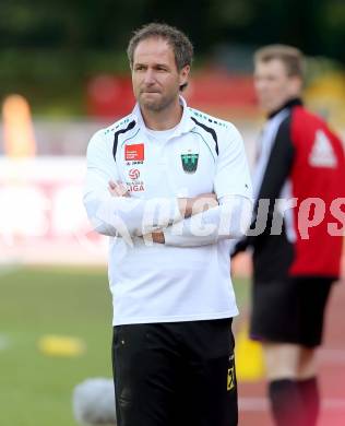 Fussball Bundesliga. RZ Pellets WAC gegen FC Wacker Innsbruck..  Trainer Roland Kirchler  (Innsbruck). Wolfsberg, 26.5.2013.
Foto: Kuess

---
pressefotos, pressefotografie, kuess, qs, qspictures, sport, bild, bilder, bilddatenbank