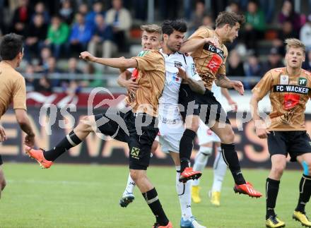 Fussball Bundesliga. RZ Pellets WAC gegen FC Wacker Innsbruck.. Solano,  (WAC), Sebastian Siller (Innsbruck). Wolfsberg, 26.5.2013.
Foto: Kuess

---
pressefotos, pressefotografie, kuess, qs, qspictures, sport, bild, bilder, bilddatenbank