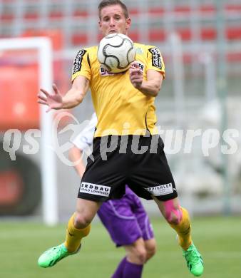 Fussball. Regionalliga. Austria Klagenfurt gegen Voecklamarkt. Peter Orosz (Voeklamarkt). Klagenfurt, 25.5.2013.
Foto: Kuess
---
pressefotos, pressefotografie, kuess, qs, qspictures, sport, bild, bilder, bilddatenbank